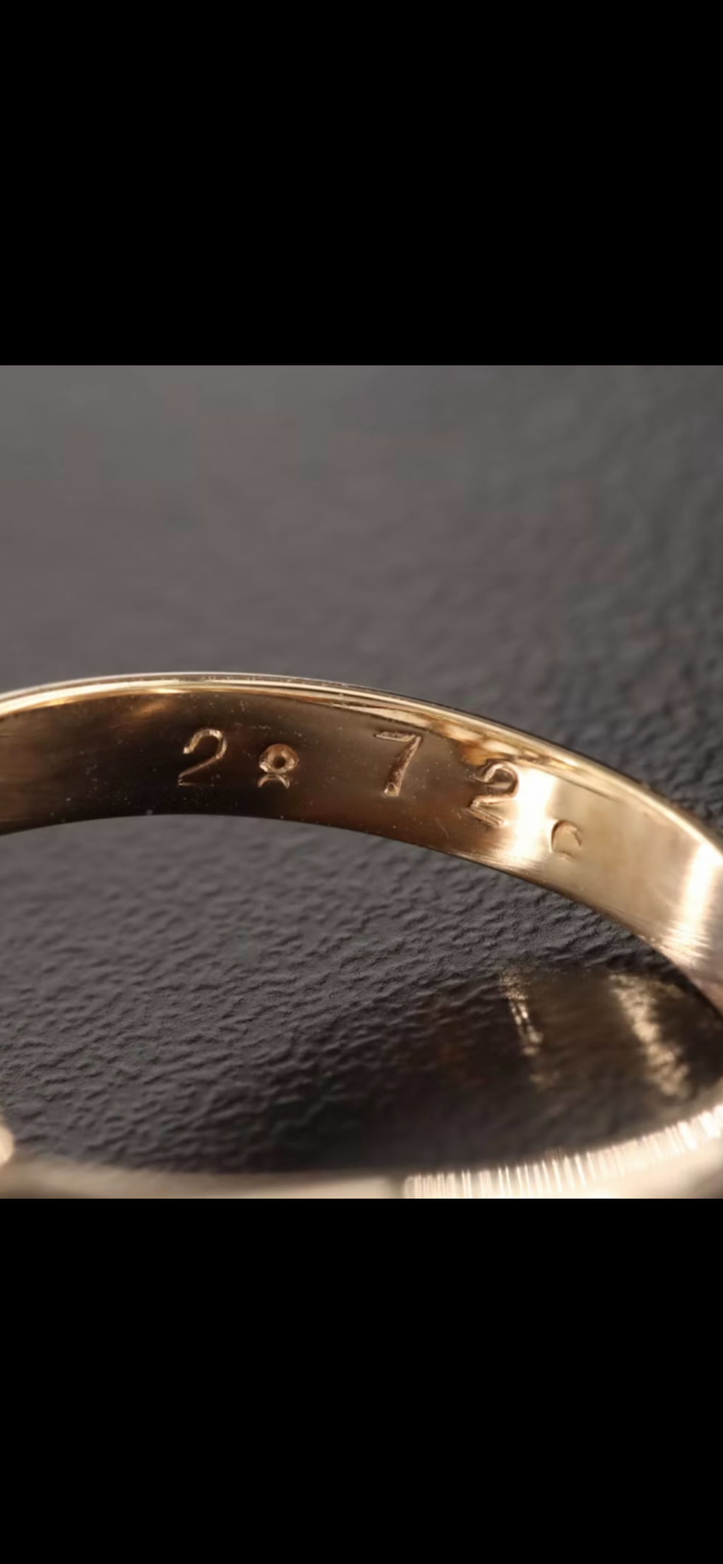 Vintage Soviet 583 Gold Diamond Ring | USSR Hallmarked | Size 7